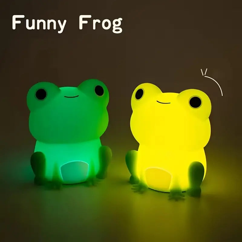 Frog Night Light – Your Cozy Companion!