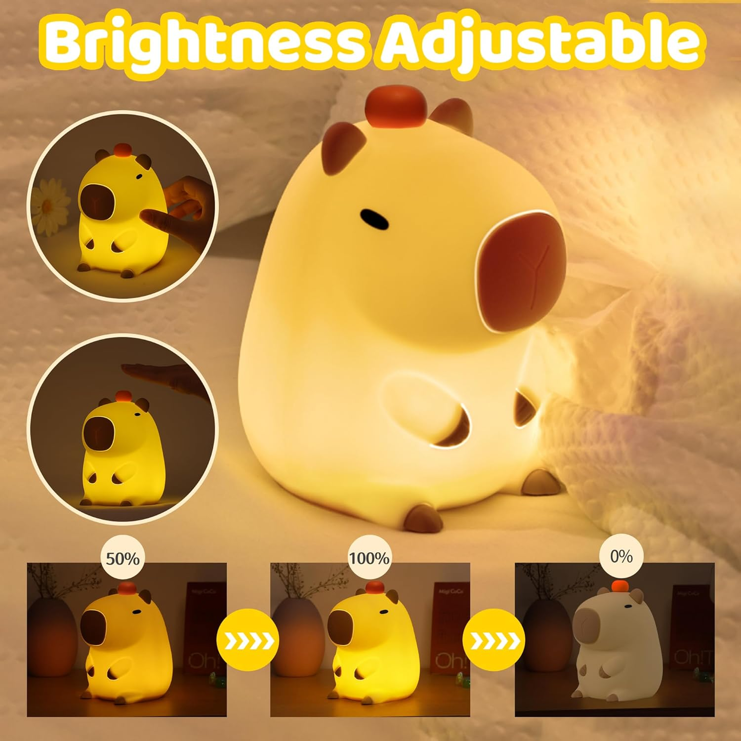 Capybara Night Light – Internet Famous!