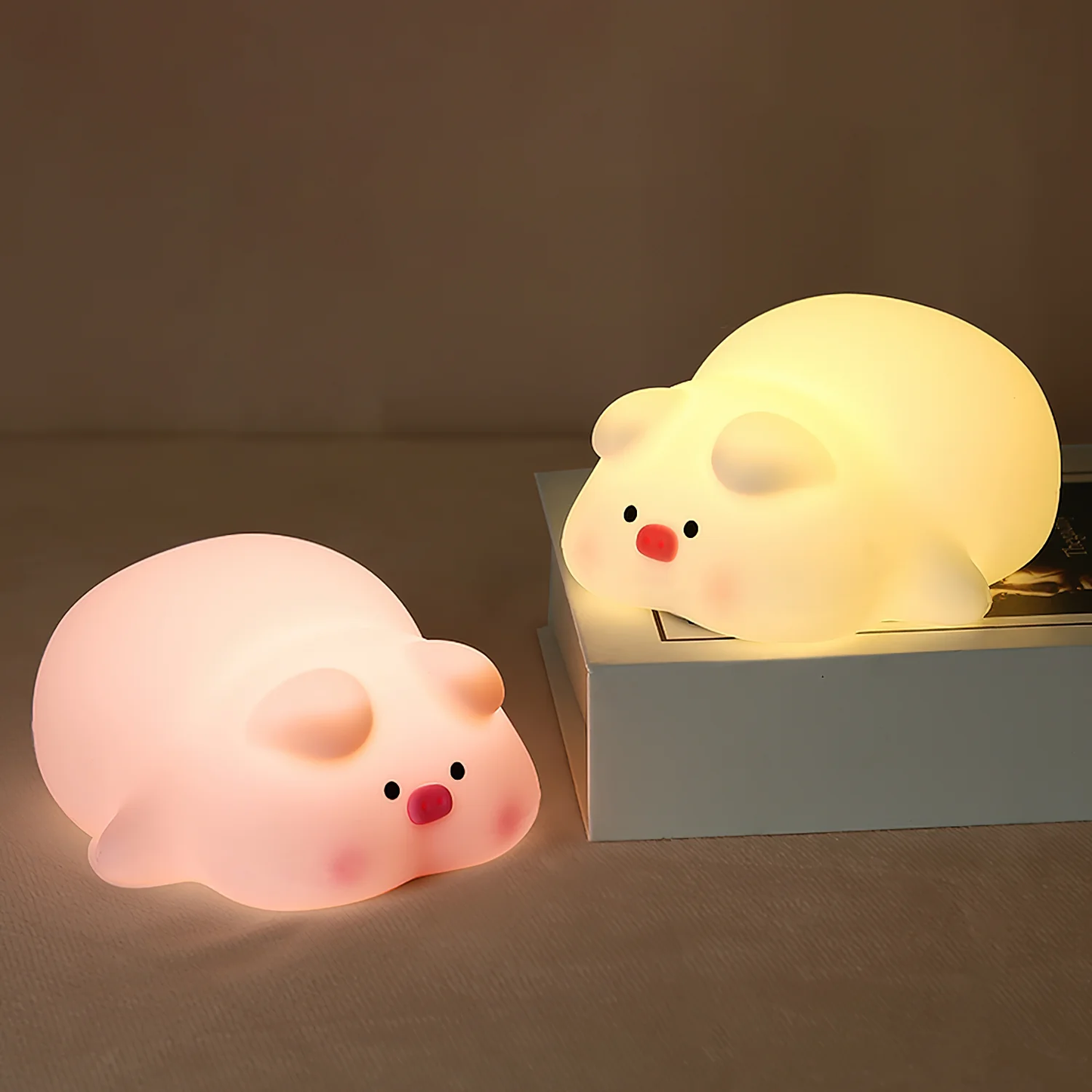 Pig Night Light - Smiles Guaranteed!