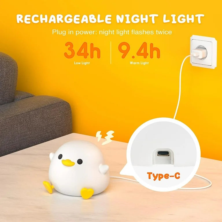 Duck Night Light - Your Cozy Companion!